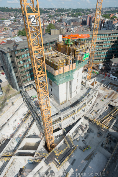 tour des finances à Liège